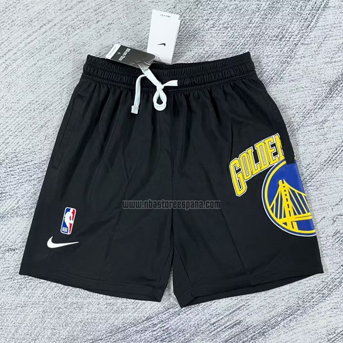 Pantalone Golden State Warriors Big Logo Just Don Negro